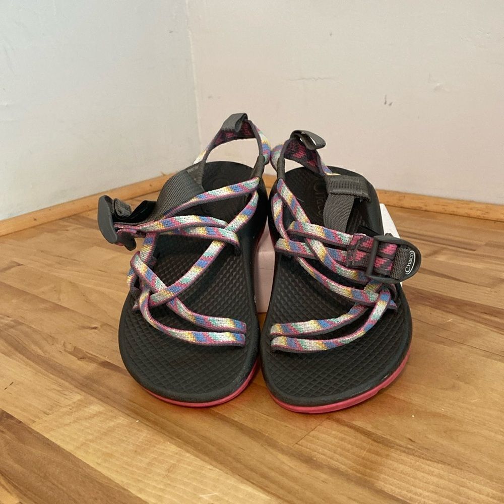 Chaco Multicolor ZX/1 Ecotread J180032 Outdoor Athletic Kids Sandals Size 1